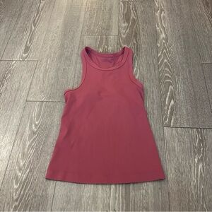 Lululemon tank top women’s size 2 rasberry pink red